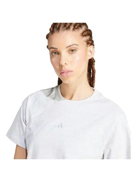 Tricou Adidas cu autograf gri