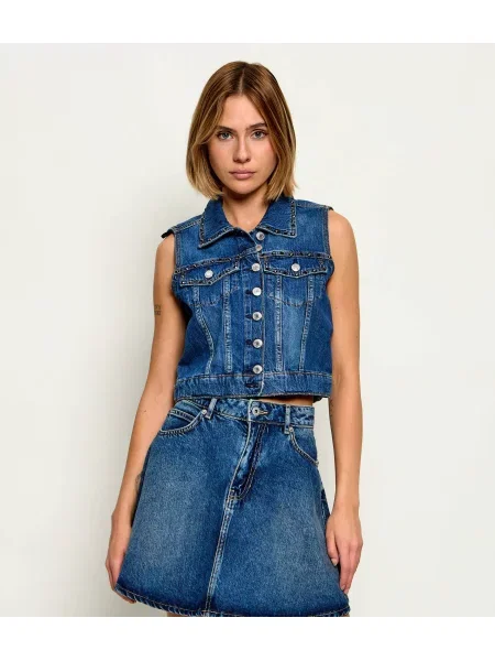 Guess Top albastru