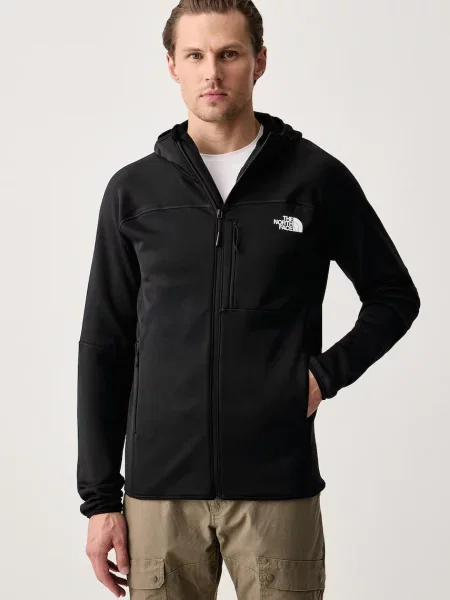 The North Face športni pulover POWERSTRETCH METEORA črna