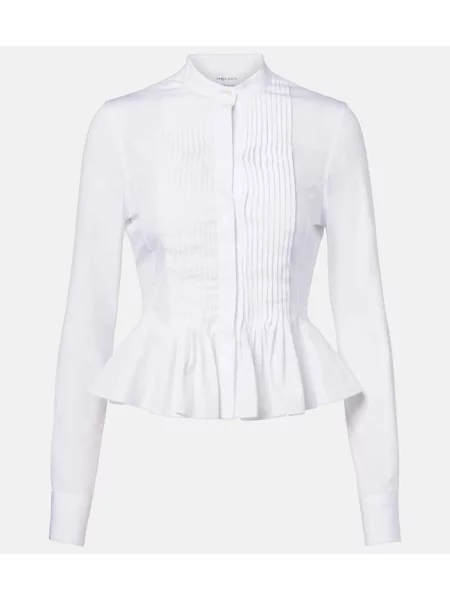 Cămașă Mcqueen din poplin alb