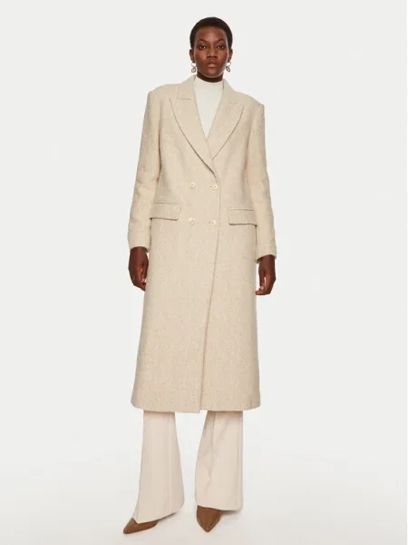 TWINSET Зимно палто бежов