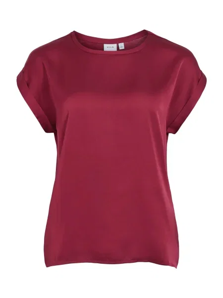 VILA Tricou VIELLETTE vin roșu