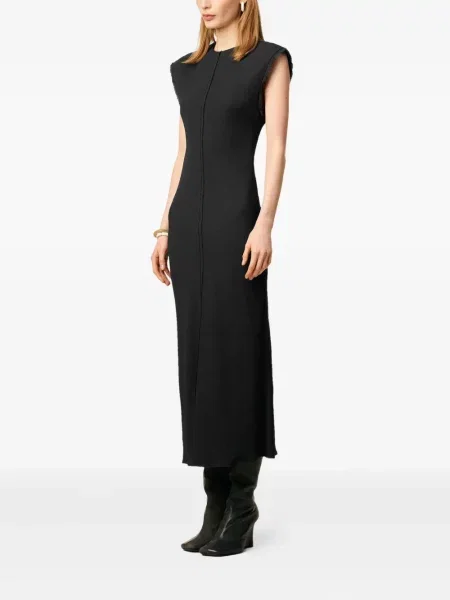 Rochie maxi Ami Paris fără mâneci lungă de costum