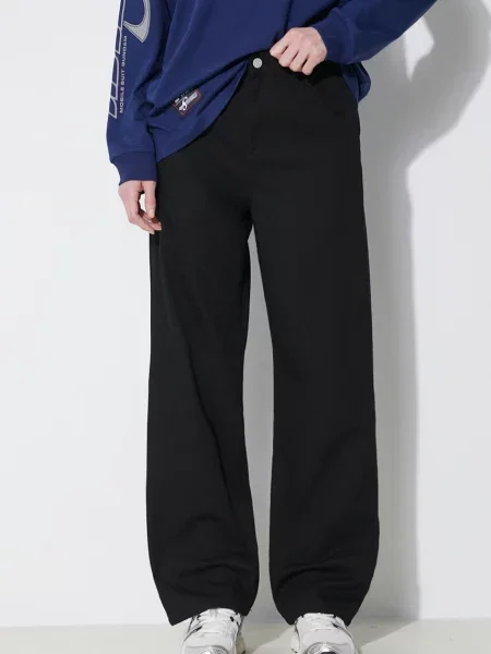 Джинси Carhartt WIP Simple Pant висока посадка