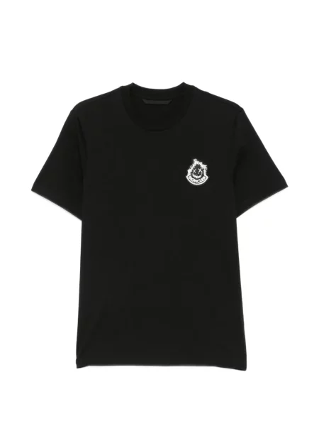 Póló Moncler autogrammal fekete