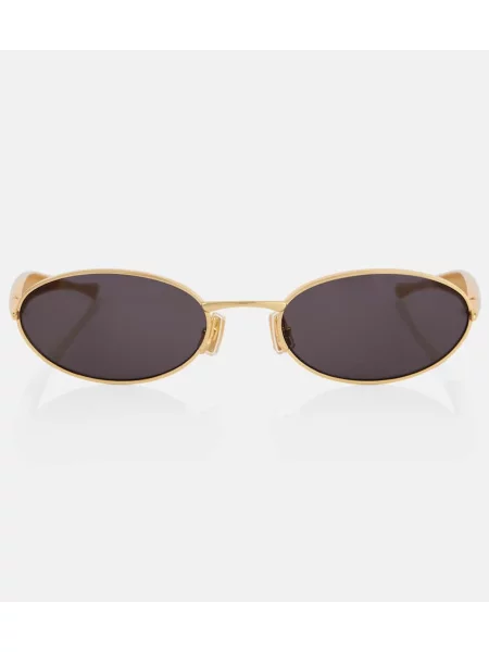 Ochelari de soare Bottega Veneta auriu