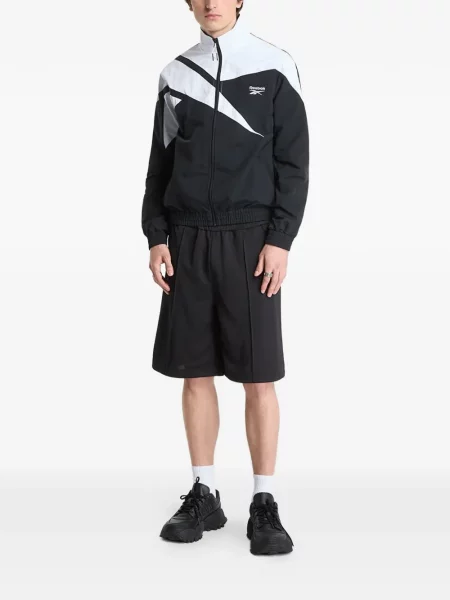 Geacă Reebok cu broderie alergare negru