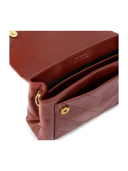 Kurt Geiger London crossbody kabelka dámska kožená CELIA hnedá