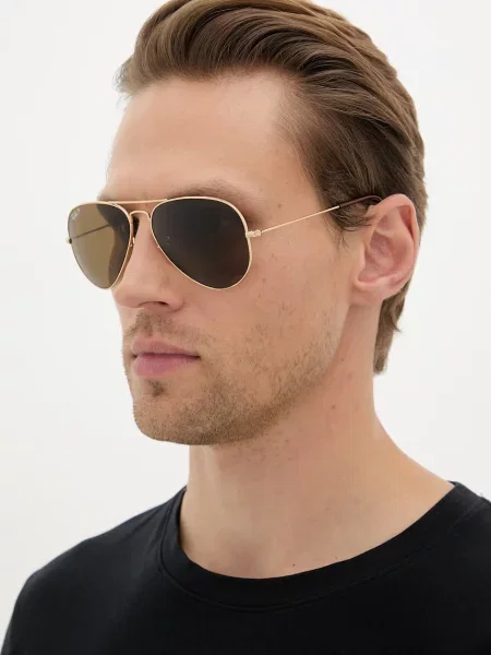Ray-Ban ochelari de soare AVIATOR LARGE METAL