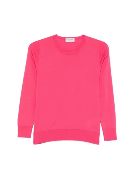 Sweter John Smedley różowy