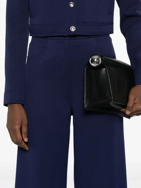 Pantaloni Patrizia Pepe albastru