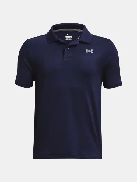 Tricou polo copii Under Armour negru