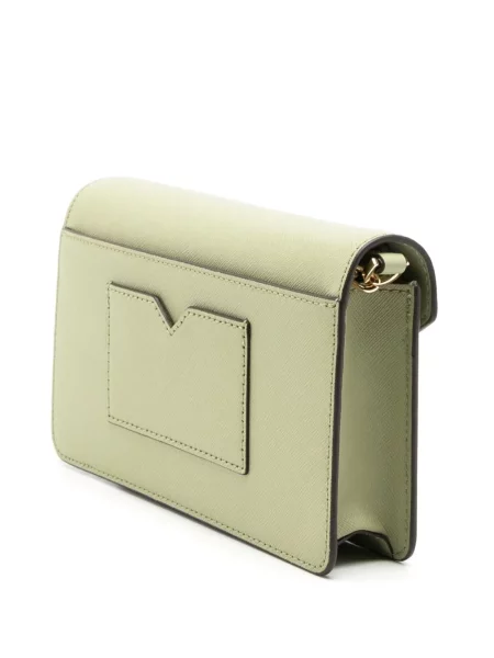 Matlasat geanta crossbody Michael Michael Kors din piele verde
