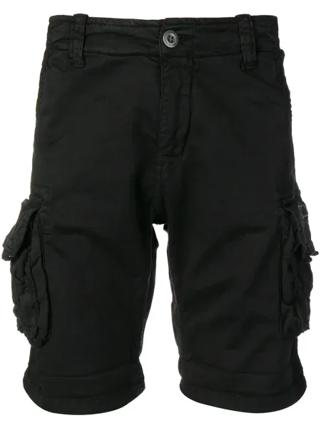 Pantaloni scurți cargo Alpha Industries cu autograf