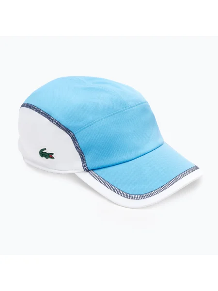 Мъжка бейзболна шапка Lacoste argentine blue/white бяло