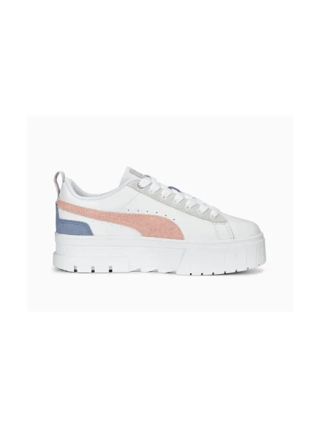 Pantofi Puma din piele alb