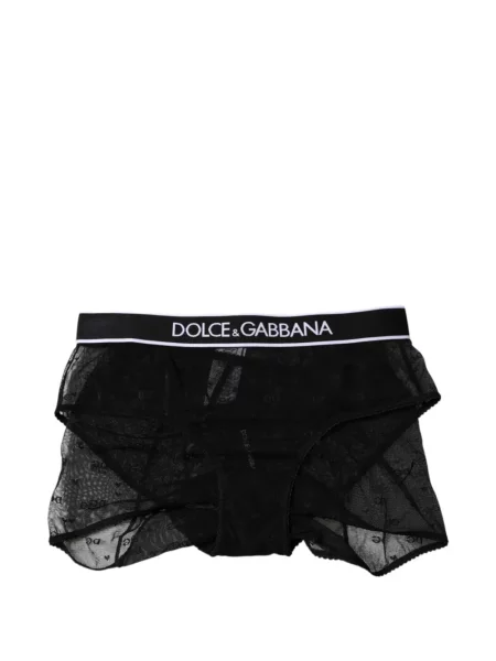 Chiloți briefs Dolce & Gabbana plasă negru
