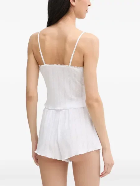 Pijamale Guess alb