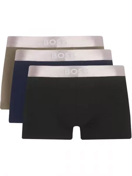 BOSS BLACK 3 db-os boxeralsó szett fekete