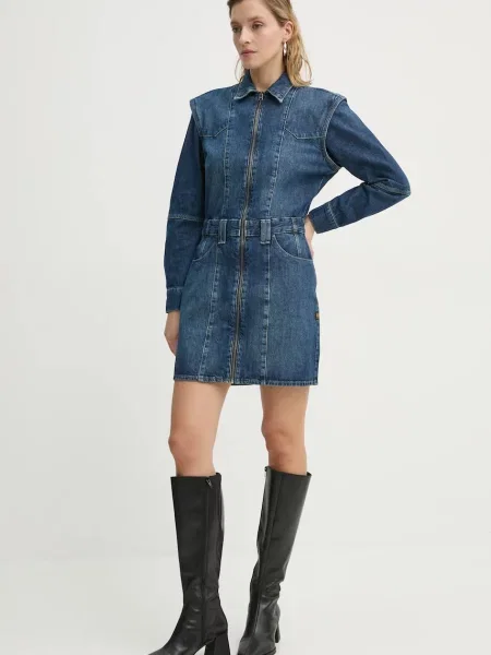 Джинсова сукня G-Star Raw mini облягаюча