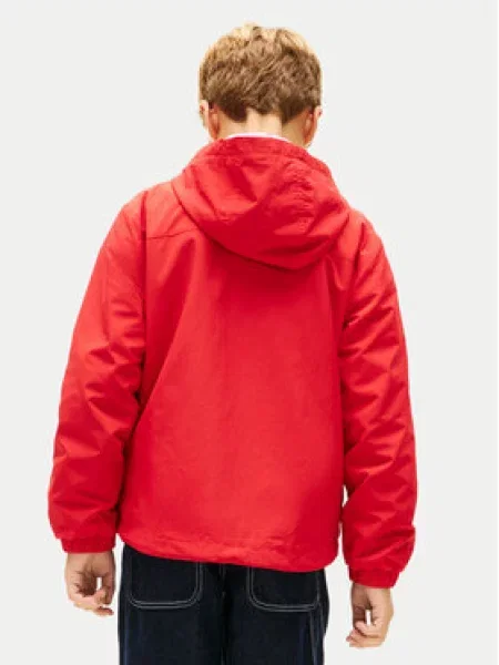 Bunda pro přechodné období Tommy Hilfiger červená