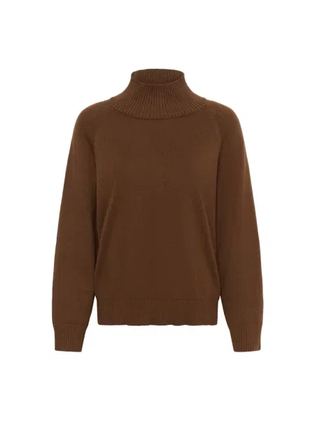 Sweter Part Two brązowy