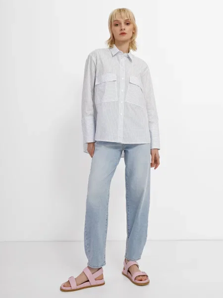 Emporio Armani Джинси мом синій