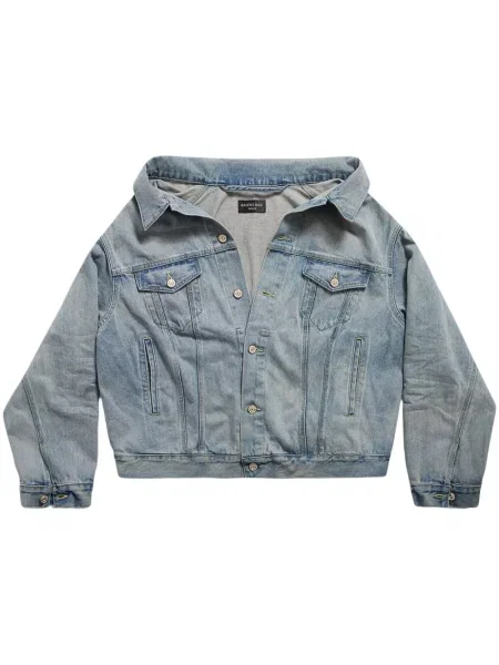 Kurtka jeansowa Balenciaga niebieska