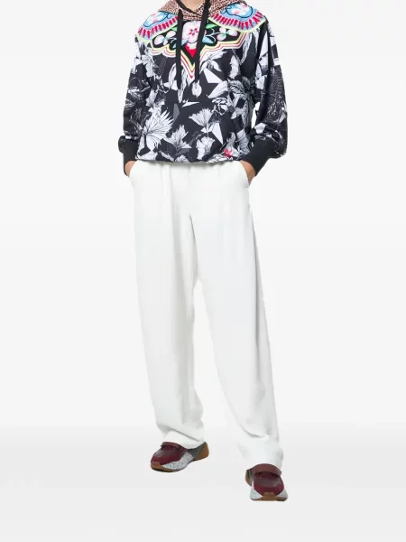 Strečové vícebarevný polotričko Adidas s autogramem šedé