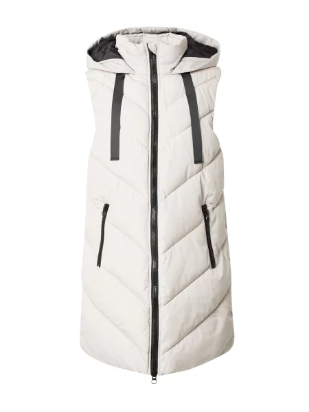 JDY Vestă SKYLAR gri deschis negru