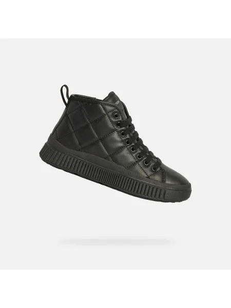 Geox Sneakersy J Laquinny S čierna