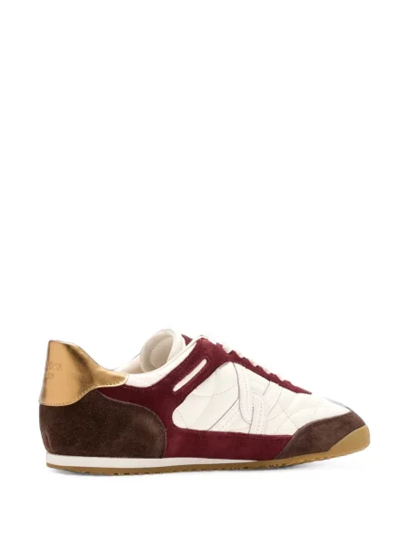 Szarvasbőr steppelt sneaker Veronica Beard fehér