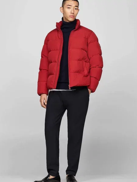 Пуховик Tommy Hilfiger красный