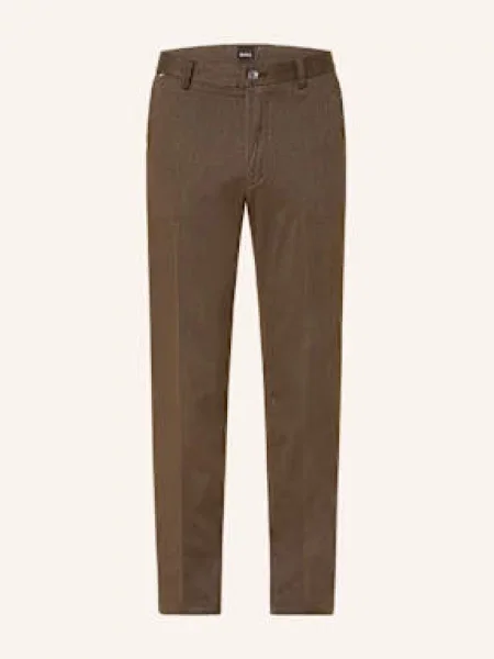 Boss Chino Kalhoty Kane Modern Regular Fit tmavě zelená