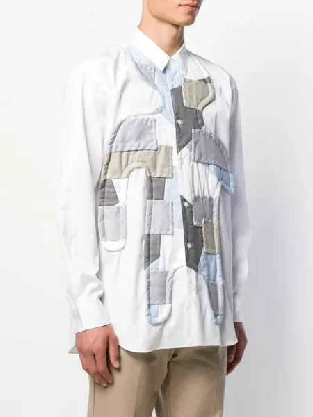 Cămașă Comme Des Garçons Shirt lungă alb