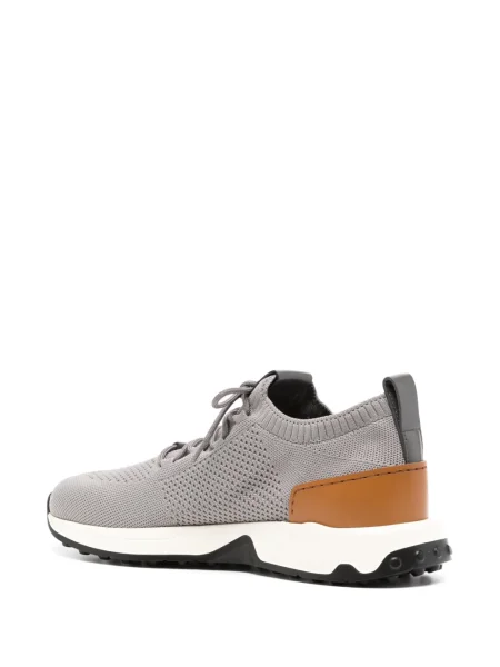 Fűzős csipkés sneaker Tod's szürke