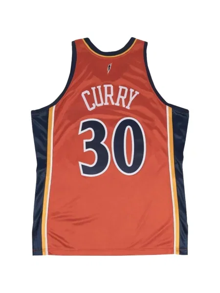 Cămașă Mitchell & Ness din jerseu portocaliu