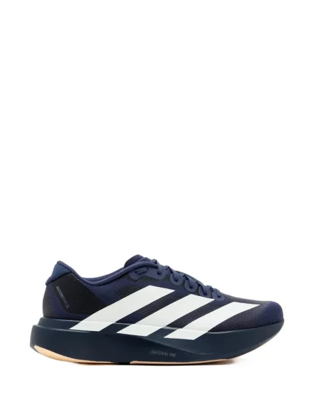 Sneakerși Adidas Adizero alergare cu motiv cu inimi de catifea cord roșu