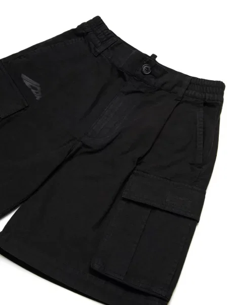 Szorty cargo dziecięce Dsquared2 czarne