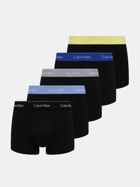 Bokserki Calvin Klein z niską talią czarne