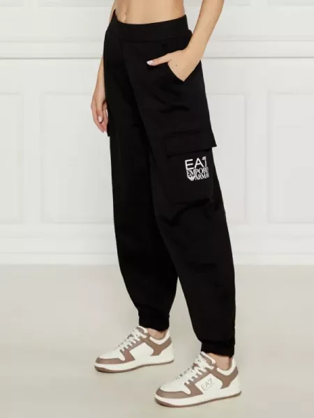 Pantaloni cargo negru