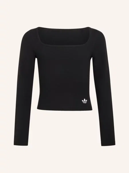 Adidas Originals Tričko S Dlouhým Rukávem černá bílé