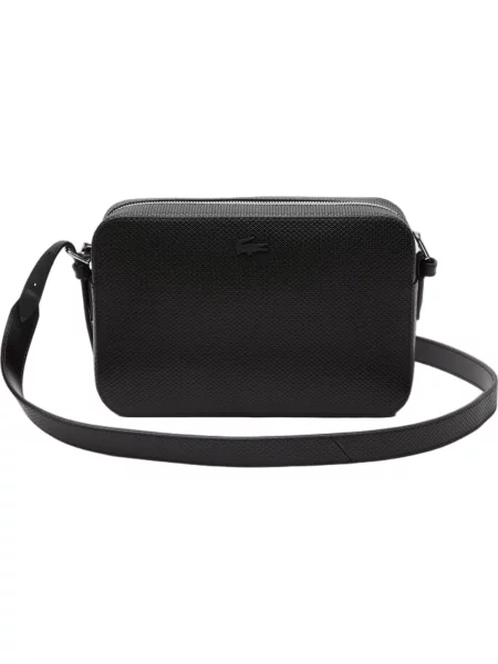 LACOSTE Geantă de umăr Chantaco Classics' negru