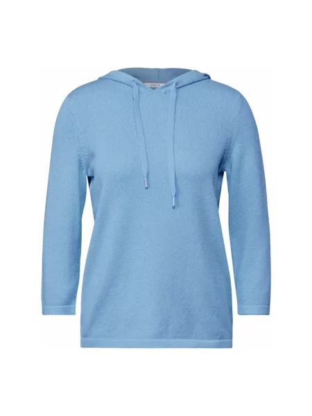 Bluza z kapturem Cecil z kapturem niebieska