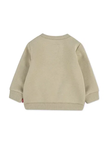 Levi's dukserica za bebe s pamukom BATWING CREW bež