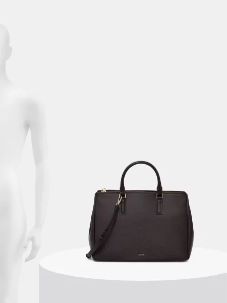Кожаная сумка шоппер Aldo