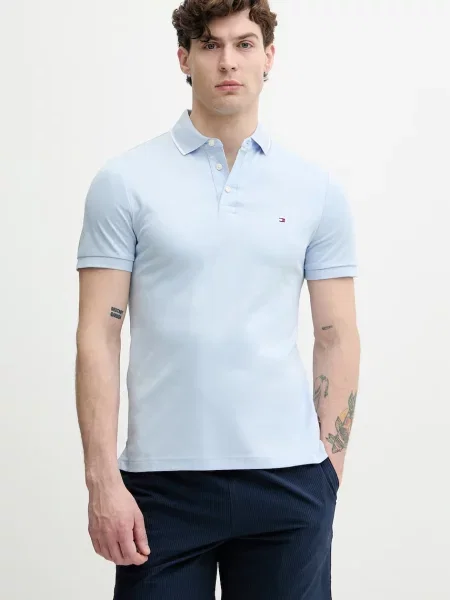 Tommy Hilfiger polo niebieska