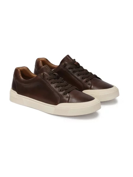 Sneakersy Kazar brązowe