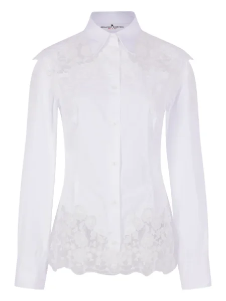 Cămașă Ermanno Scervino din dantelă alb