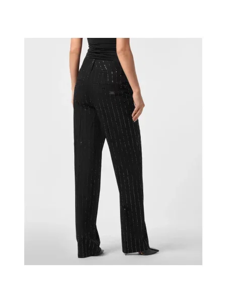 Spodnie Philipp Plein czarne